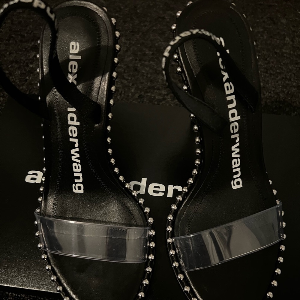 Nova logo Alexanderwang shoe, only wore twice in great condition.